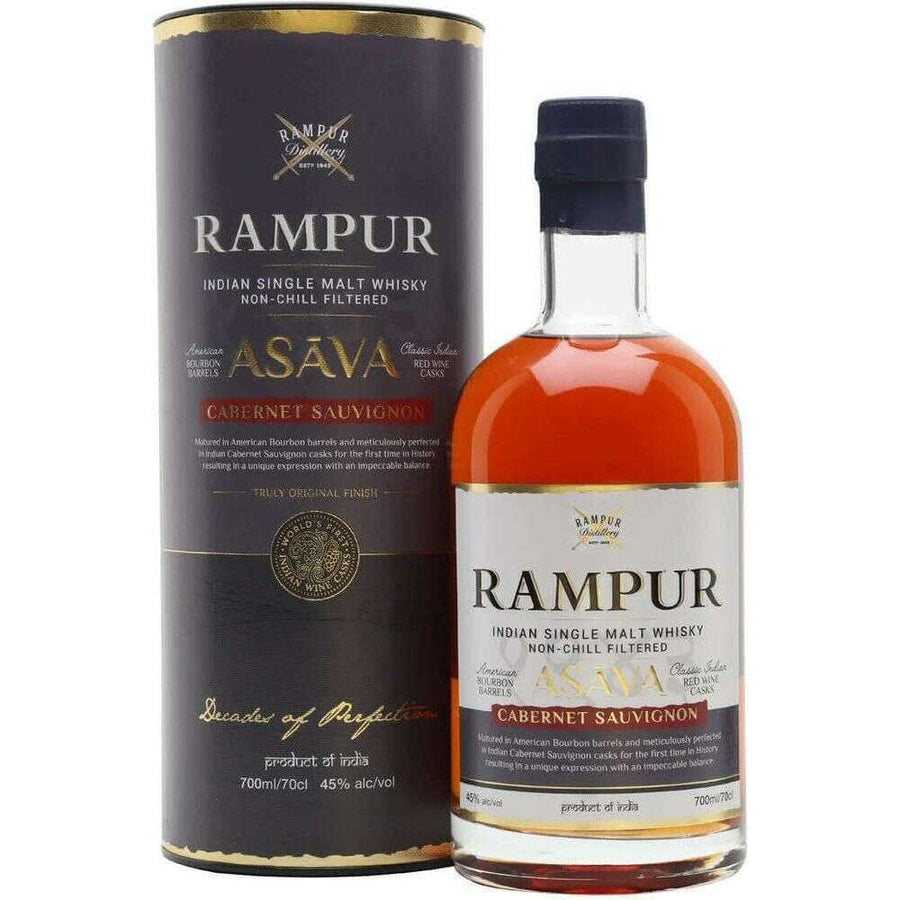 Rampur Asava Indian Single Malt Whisky - Bourbon Central