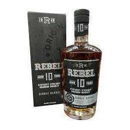 Rebel 10 Year Old Single Barrel Kentucky Straight Bourbon