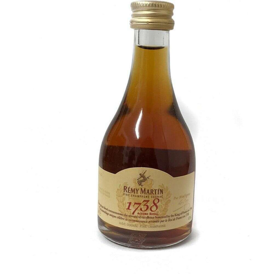 Remy Martin Cognac 1738 Accord Royal 6 x 50ml | Mini Alcohol Bottles:Bourbon Central