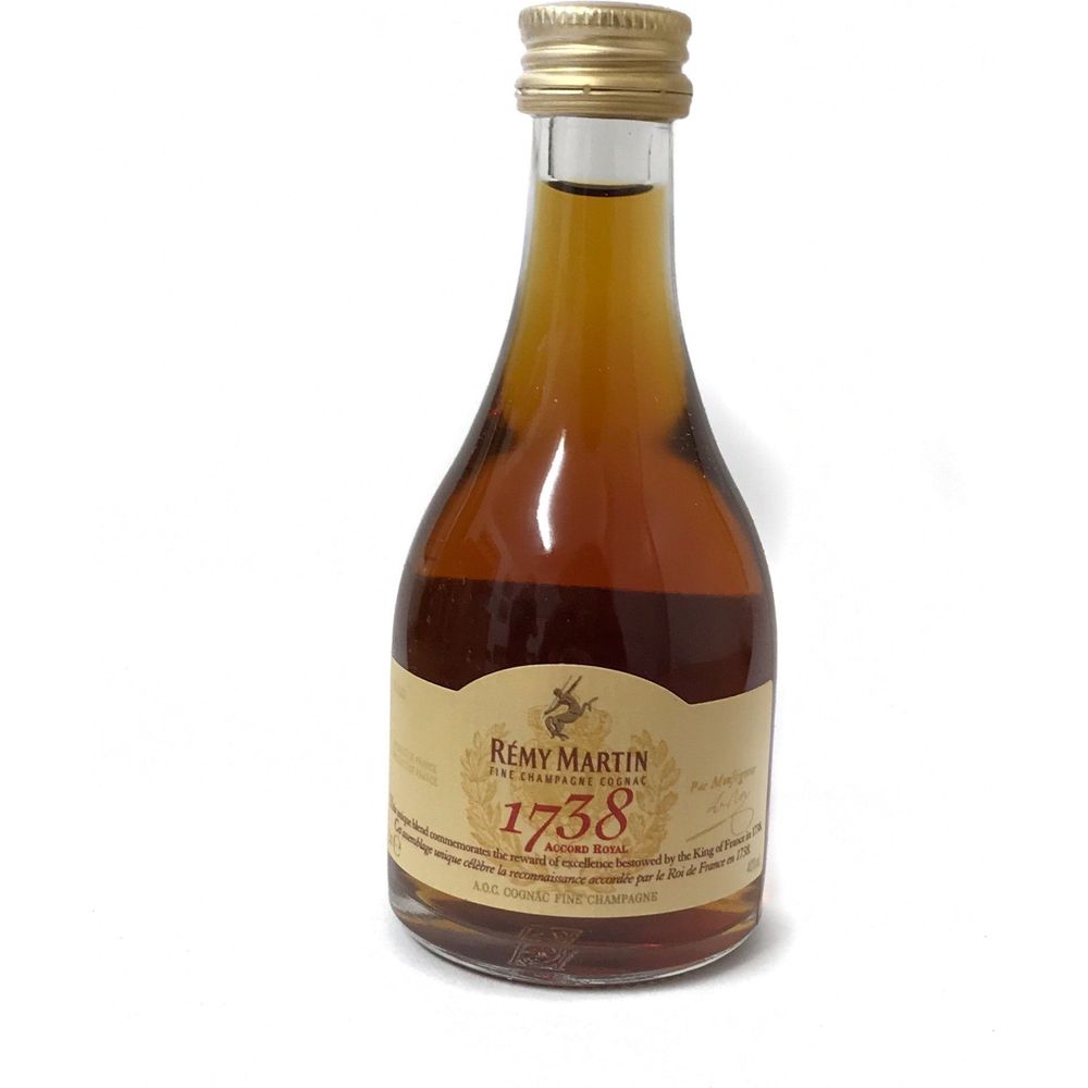 Remy Martin Cognac 1738 Accord Royal 6 x 50ml | Mini Alcohol Bottles:Bourbon Central