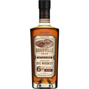 Rossville Union Bottled in Bond Rye  6 Year Aged Whiskey 100 Proof