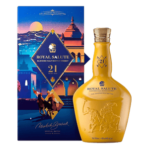 Royal Salute 21 Years Old The Jodhpur Polo Edition Blended Malt Scotch Whisky 80 Proof