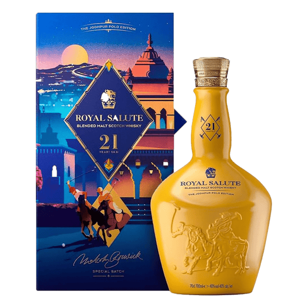 Royal Salute 21 Years Old The Jodhpur Polo Edition Blended Malt Scotch Whisky 80 Proof