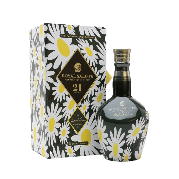 Royal Salute Richard Quinn Collaboration The Fashion Collection 21 Years Old Blended Scotch Whiskey (Daisy Label)