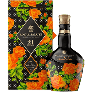 Royal Salute Richard Quinn Collaboration The Fashion Collection Blended Scotch Whisky (Orange Rose Label)