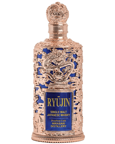 Ryujin Nirasaki Single Malt Japanese Whiskey Bourbon Cask (Blue Bottle)
