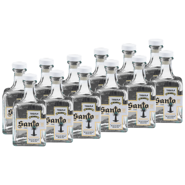 Santo Blanco Tequila 12 x 50ml | Mini Alcohol Bottles