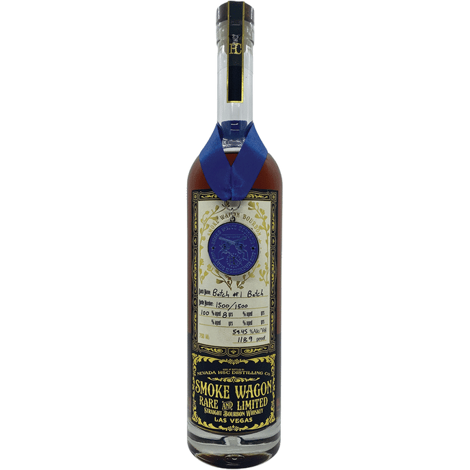 Smoke Wagon 'Rare and Limited' Straight Bourbon Whiskey - Bourbon Central