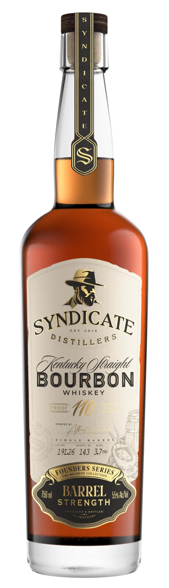 Syndicate Barrel Strength Kentucky Straight Bourbon - Bourbon Central