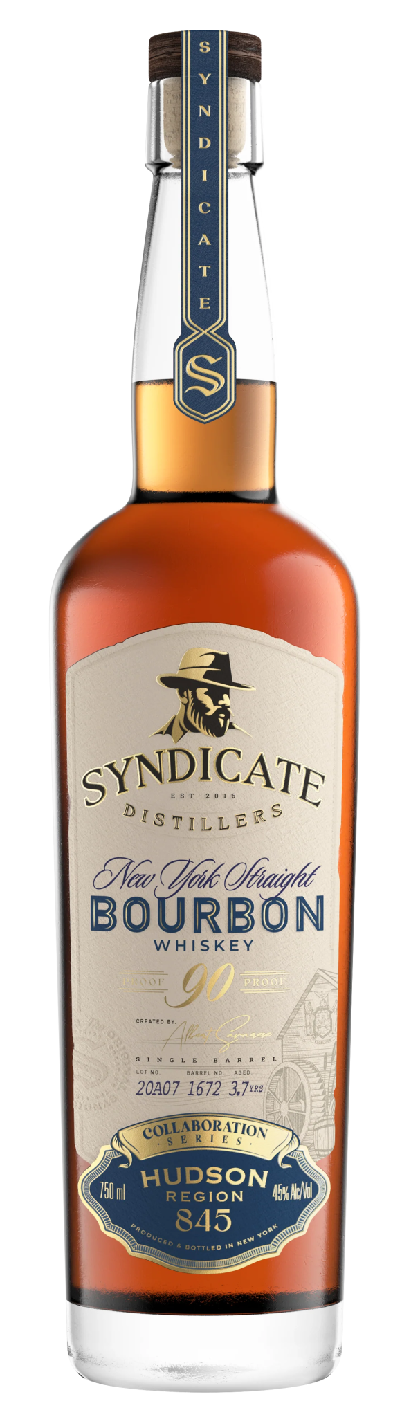 Syndicate Distillers New York Straight Bourbon