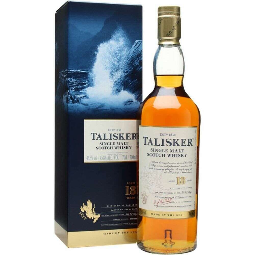 Talisker Scotch Single Malt 18 Year - Bourbon Central