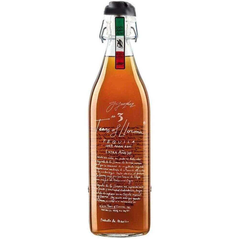 Tears of Llorona No. 3 Extra Añejo Tequila-1L:Bourbon Central