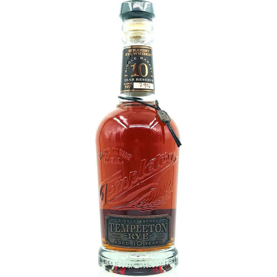 Templeton 10 Year Straight Rye Whiskey - Bourbon Central