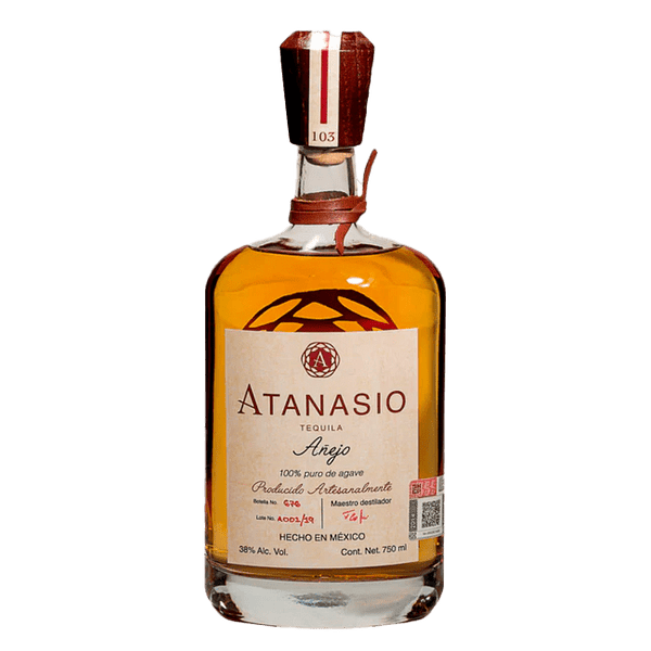 Tequila Atanasio Artesanal Anejo Tequila 100% Puro De Agave