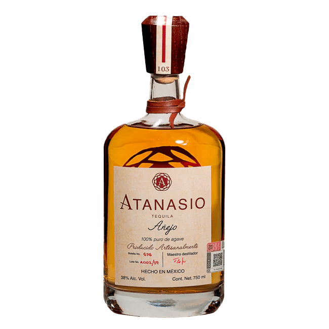 Tequila Atanasio Artesanal Anejo Tequila 100% Puro De Agave - Bourbon Central