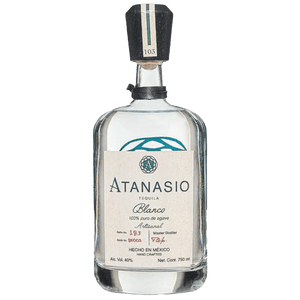 Tequila Atanasio Artesanal Blanco Tequila 100% Puro De Agave