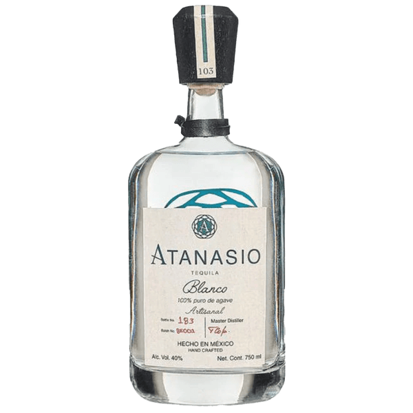Tequila Atanasio Artesanal Blanco Tequila 100% Puro De Agave