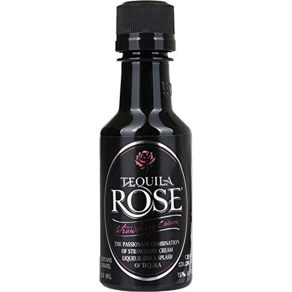 Tequila Rose Strawberry Cream 10 x 50ml | Mini Alcohol Bottles:Bourbon Central