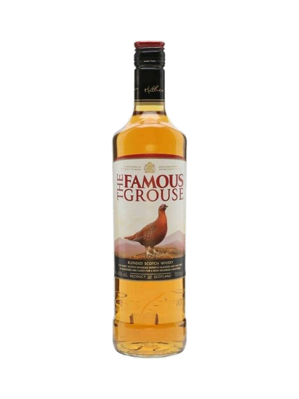 The Famous Grouse Scotch, $24.99 — normalized editorial product photo, Bourbon Central
