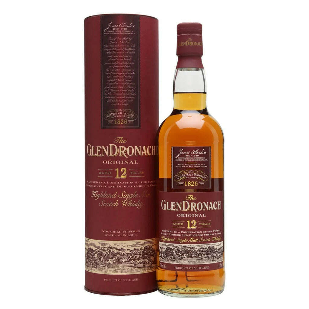 The Glendronach  Scotch Single Malt 12 Year Original:Bourbon Central