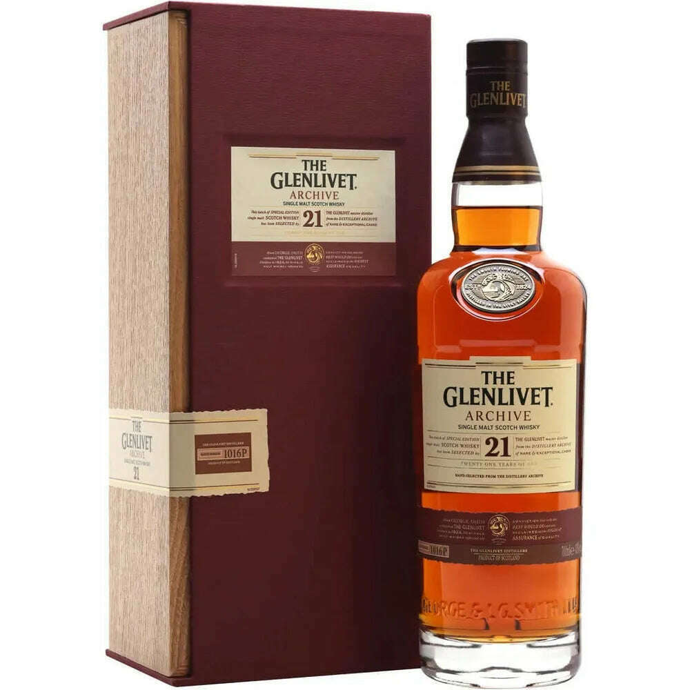 The Glenlivet 21 Year Archive Single Malt Scotch Whisky - Bourbon Central