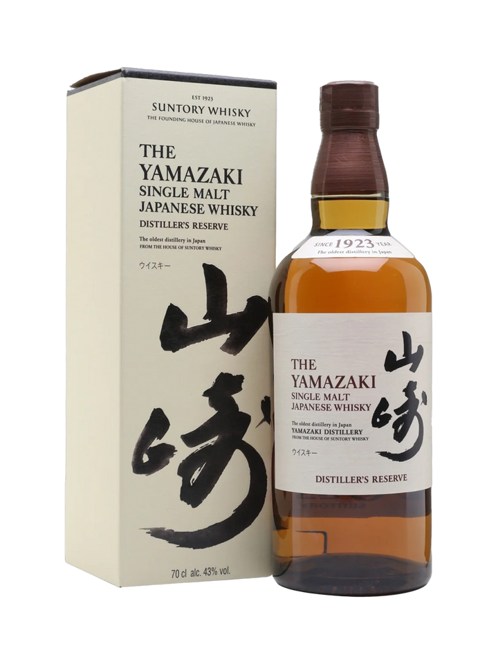 The Yamazaki Single Malt Whisky Distiller's Reserve, $98.99 — normalized editorial product photo, Bourbon Central