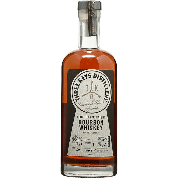 Three Keys Small Batch Bourbon 4 Year Kentucky Cask Strength