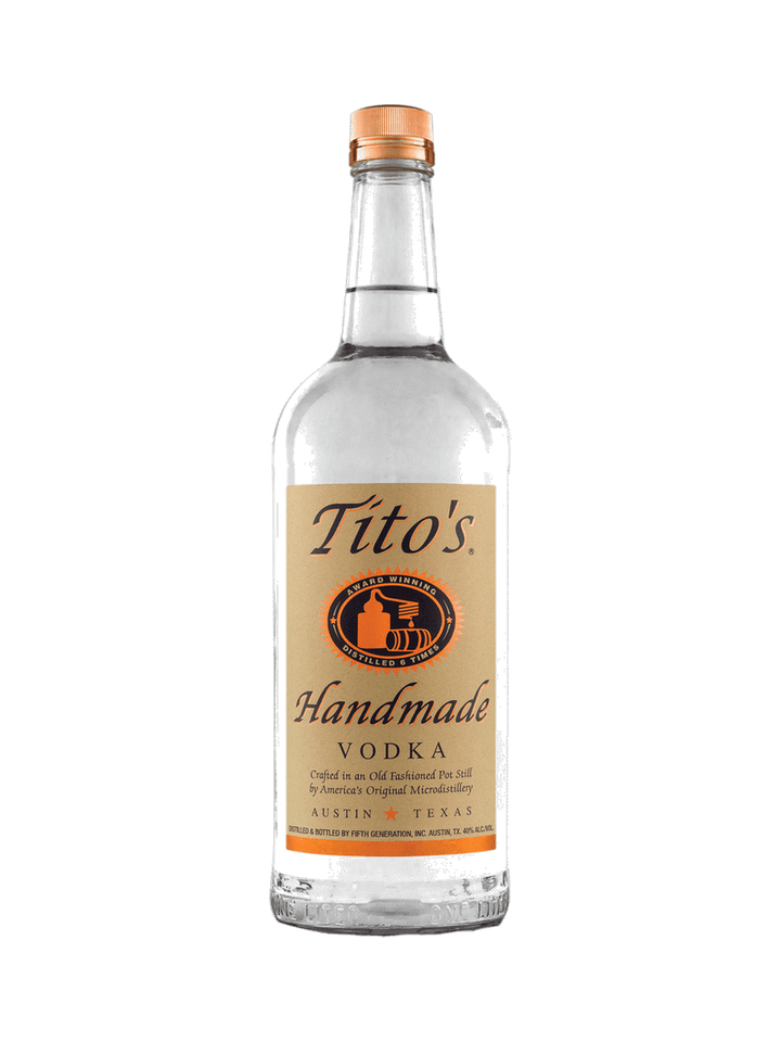 Tito's Handmade Vodka, $24.99 — normalized editorial product photo, Bourbon Central