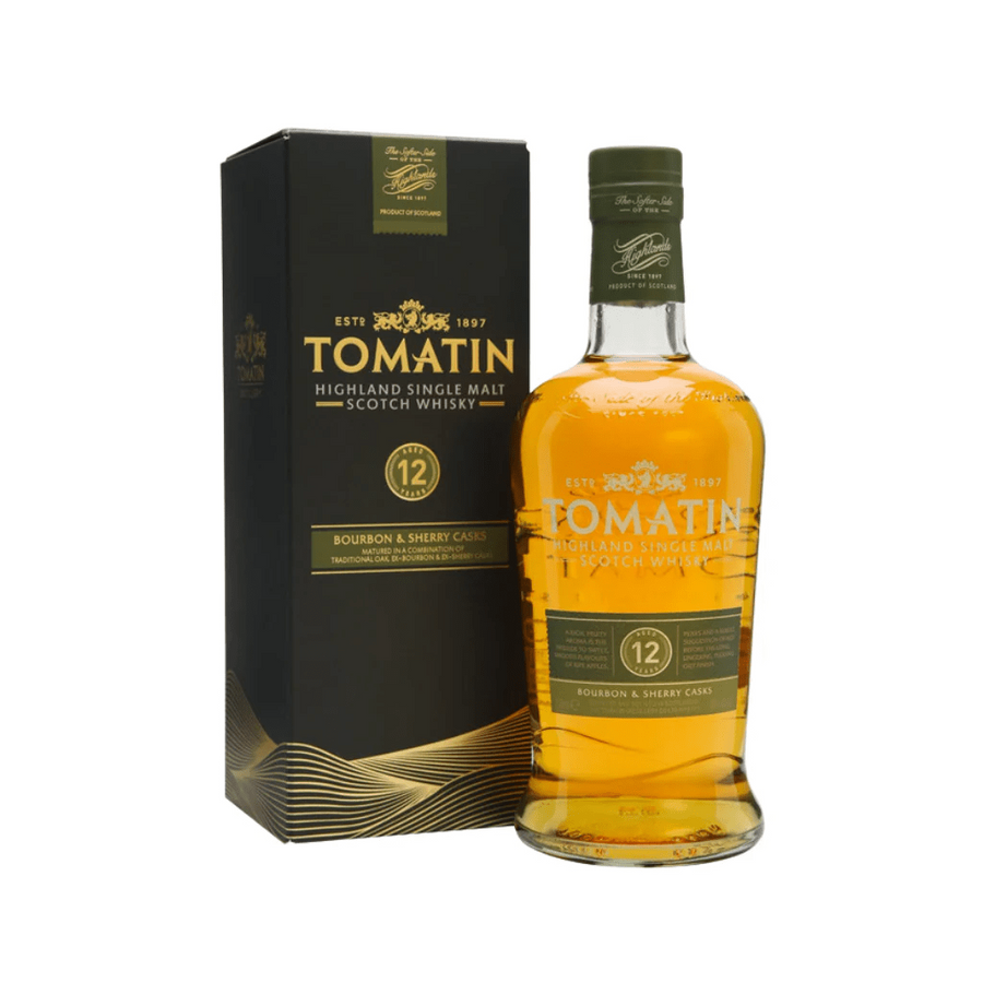 Tomatin 12 Years Single Malt Scotch:Bourbon Central