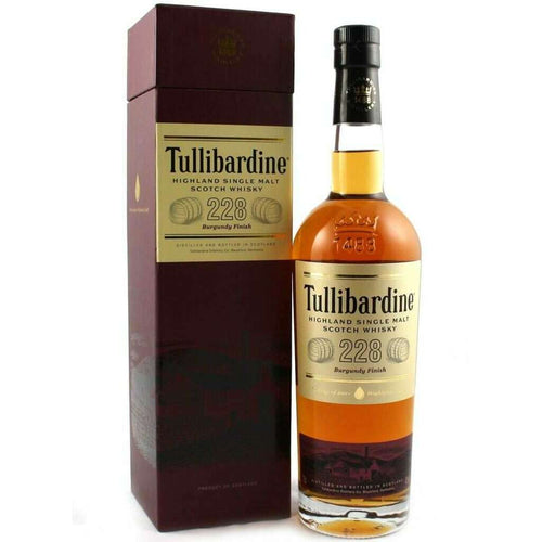Tullibardine Single Malt Scotch 228 Burgundy Finish