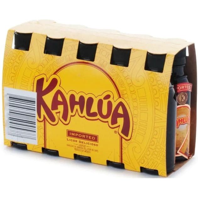 Kahlua Coffee Liqueur 10 x 50ml | Mini Alcohol Bottles:Bourbon Central