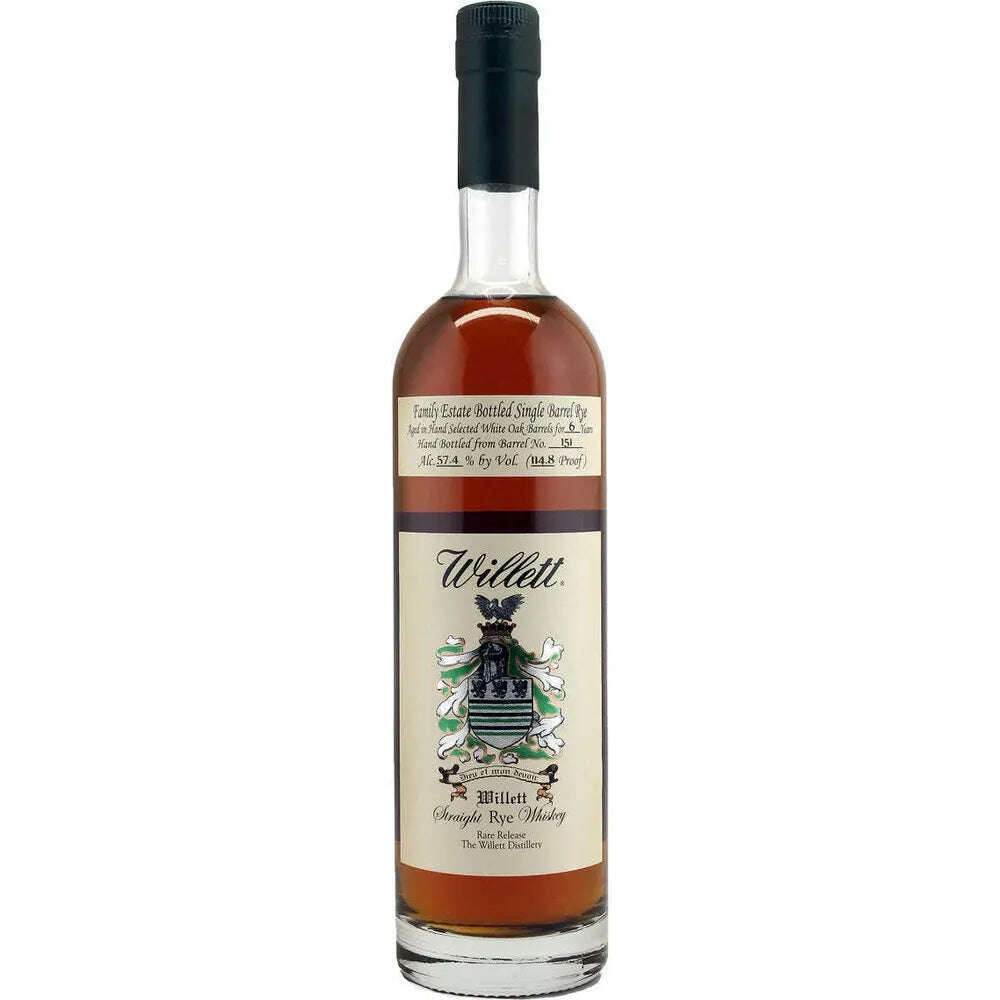 Willett Single Barrel Bourbon Aged 6 Years:Bourbon Central