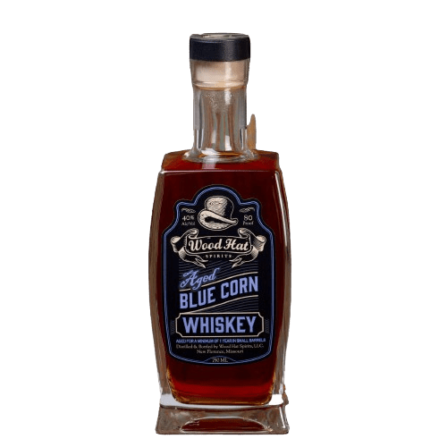 Wood Hat Aged Blue Corn Bourbon Whiskey