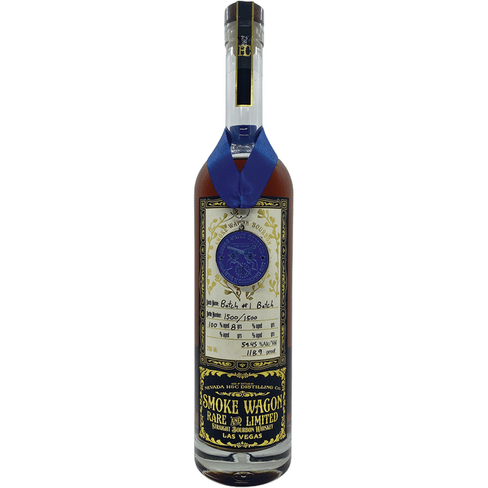 Smoke Wagon 'Rare and Limited' Straight Bourbon Whiskey-WC Elevator:Bourbon Central