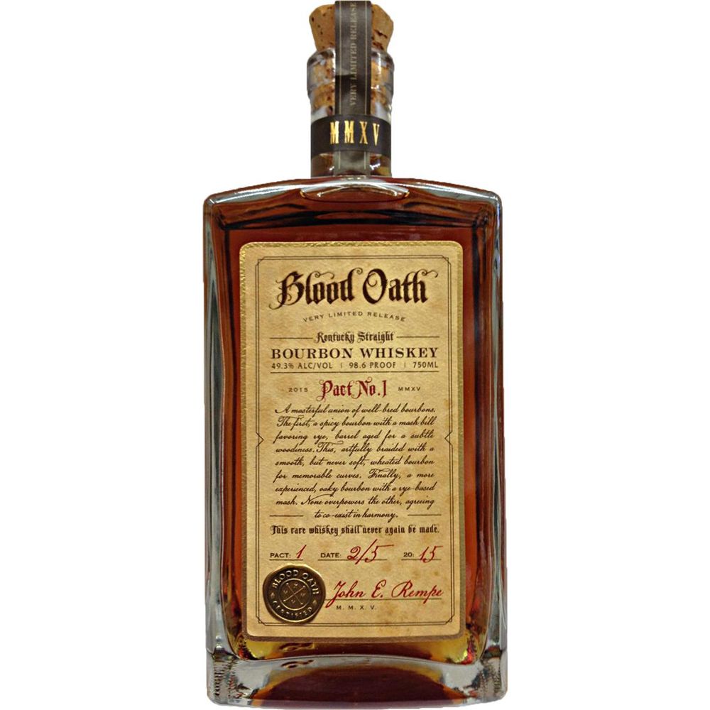 Blood Oath Bourbon Pact No. 1:Bourbon Central