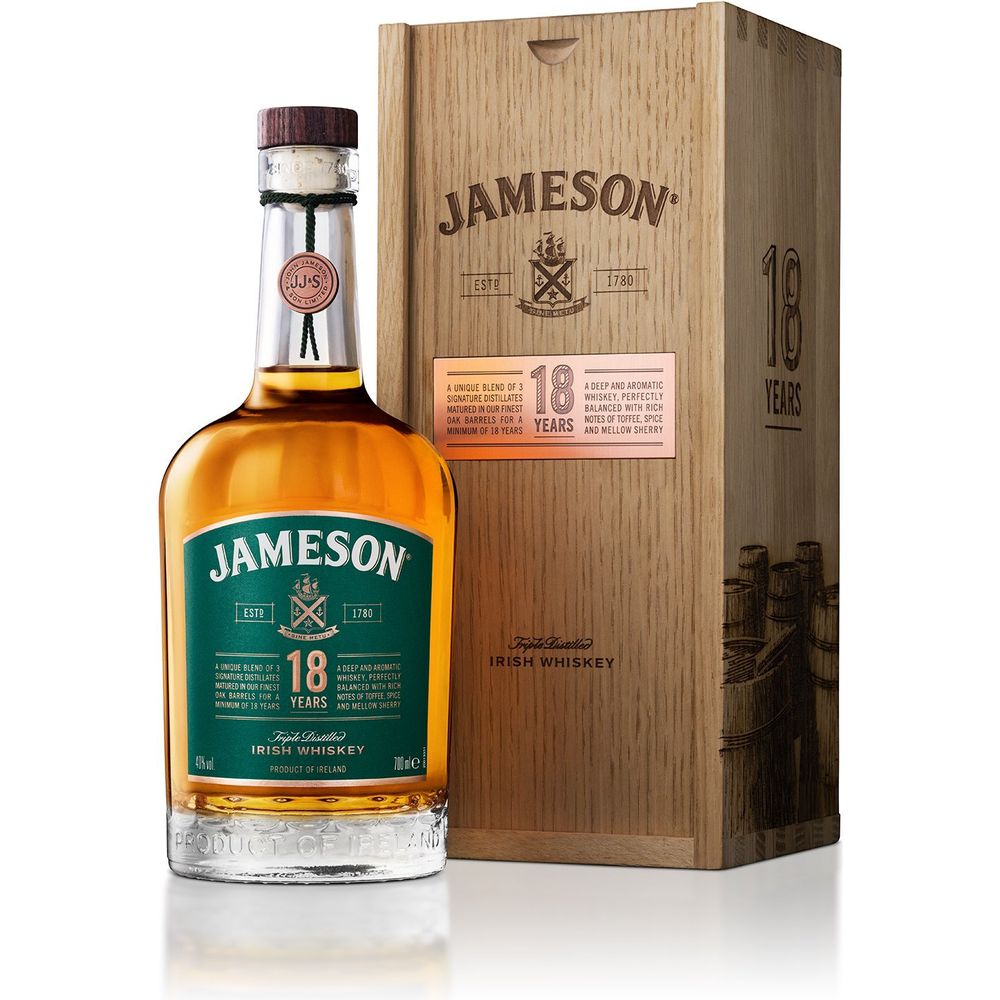 Jameson 18 Year Old Irish Whiskey - Bourbon Central