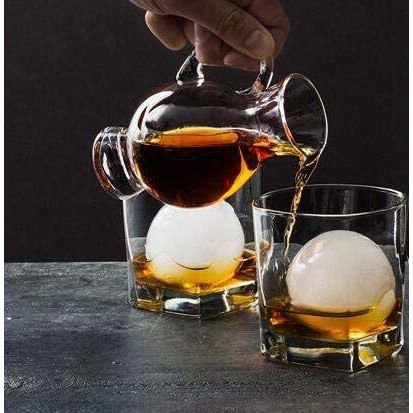 Whiskey Spherical Ice Tray Mold:Bourbon Central