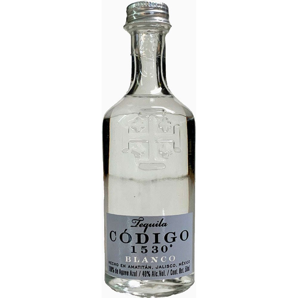 Codigo 1530 Tequila Blanco 12 x 50ml | Mini Alcohol Bottles:Bourbon Central