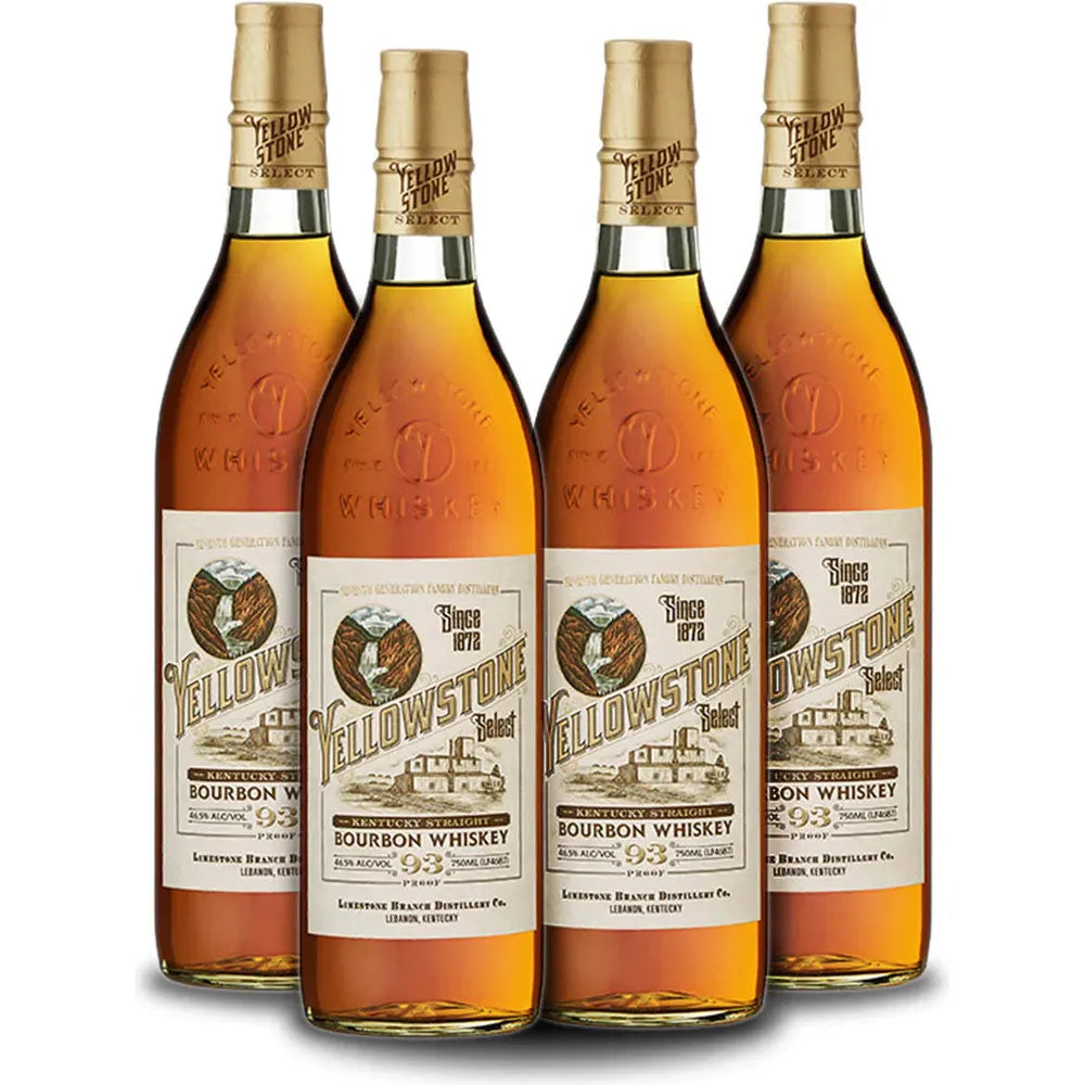 Yellowstone Select Bourbon Whiskey - 4 Pack:Bourbon Central
