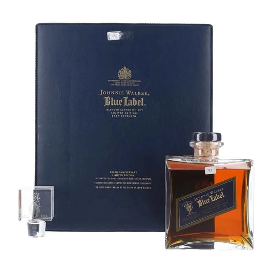 Johnnie Walker Blue Label 200th Anniversary Cask Strength Blended Scotch Whisky:Bourbon Central