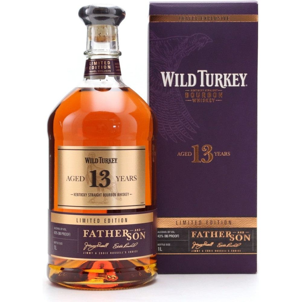 Wild Turkey 13 Year Old Father & Son Limited Edition-1L:Bourbon Central