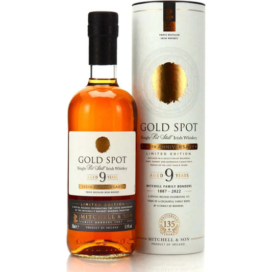 Gold Spot Single Pot 9 Year Irish Whiskey Limited Edition:Bourbon Central