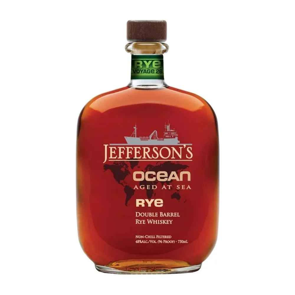 Jefferson's Ocean Aged At Sea Voyage 26 Double Barrel Rye Whiskey:Bourbon Central