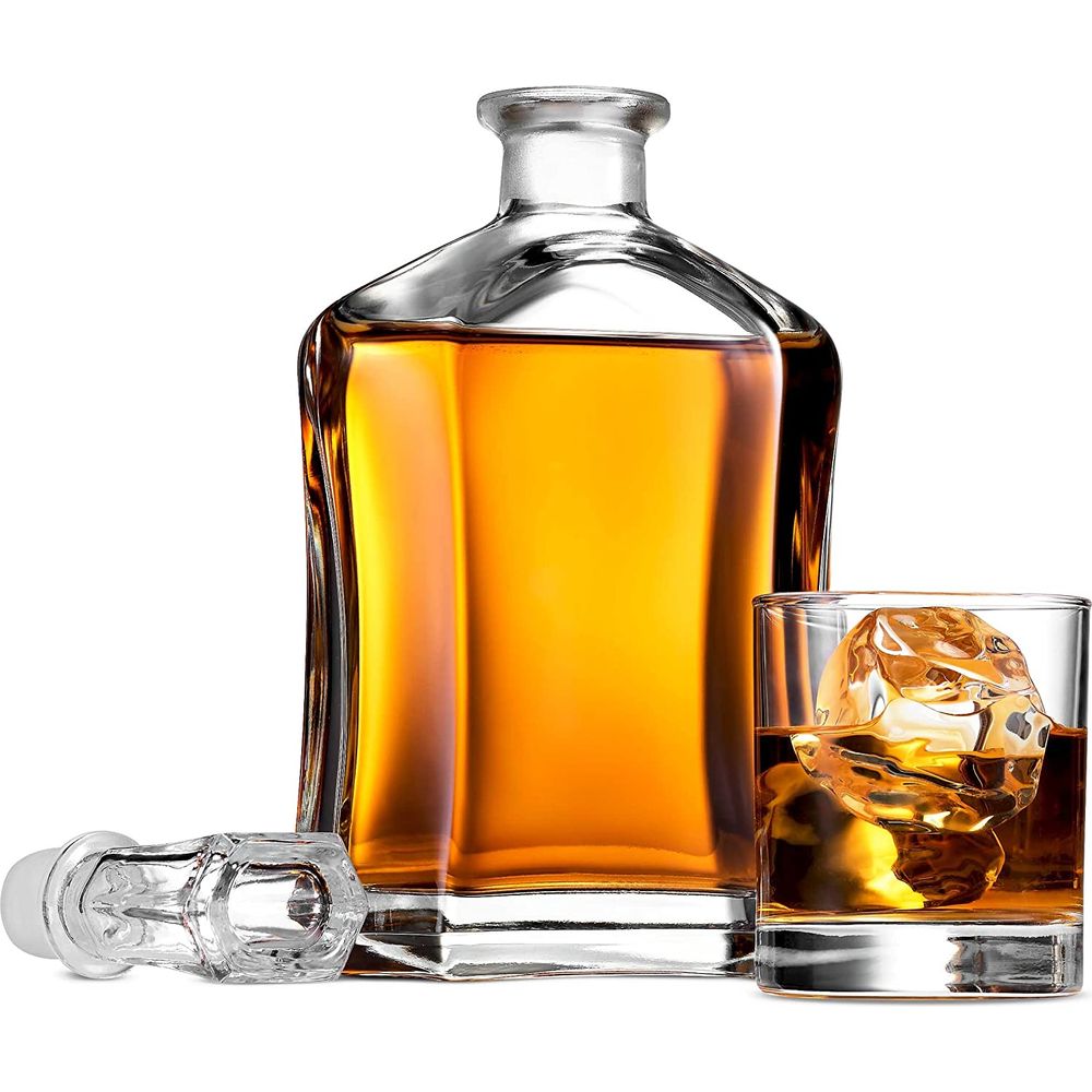 Capitol Glass Whiskey Decanter:Bourbon Central
