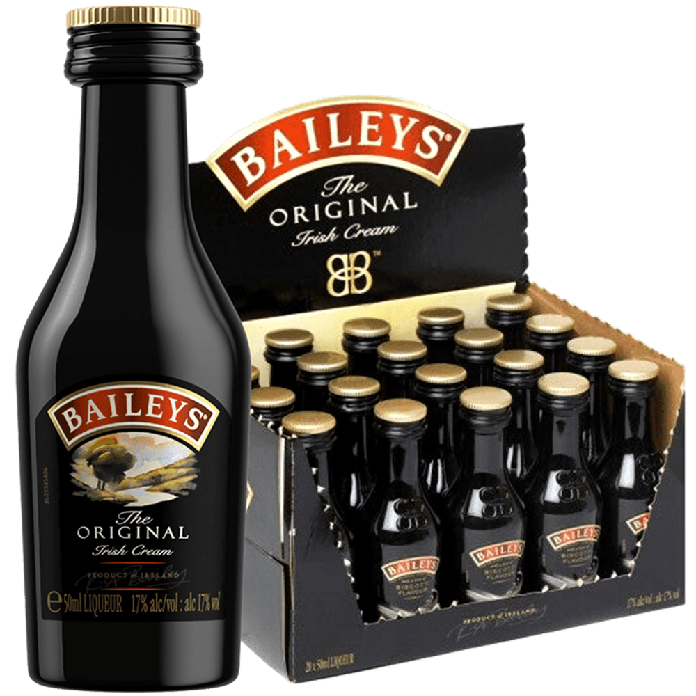 Baileys Original Irish Cream 20 x 50 ml | Mini Alcohol Bottles:Bourbon Central