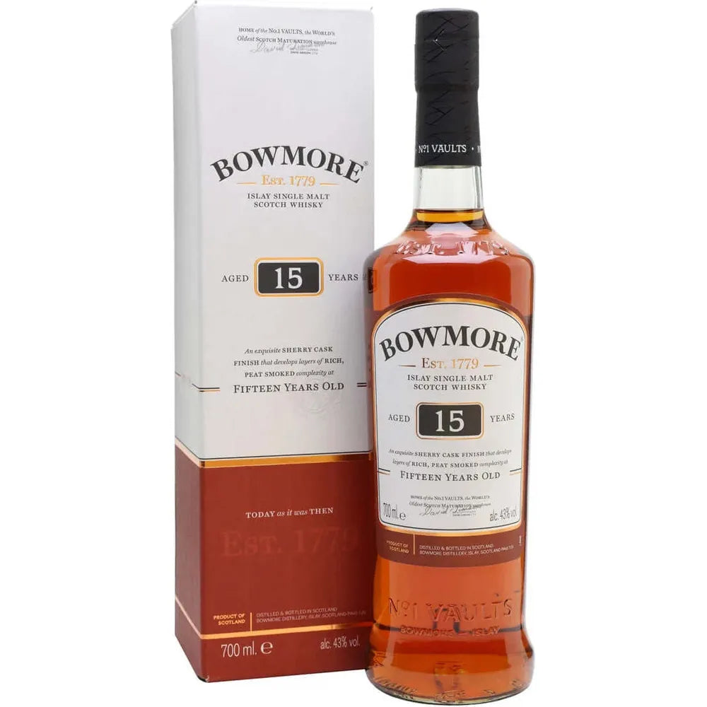 Bowmore 15 Year Single Malt Scotch Whisky:Bourbon Central