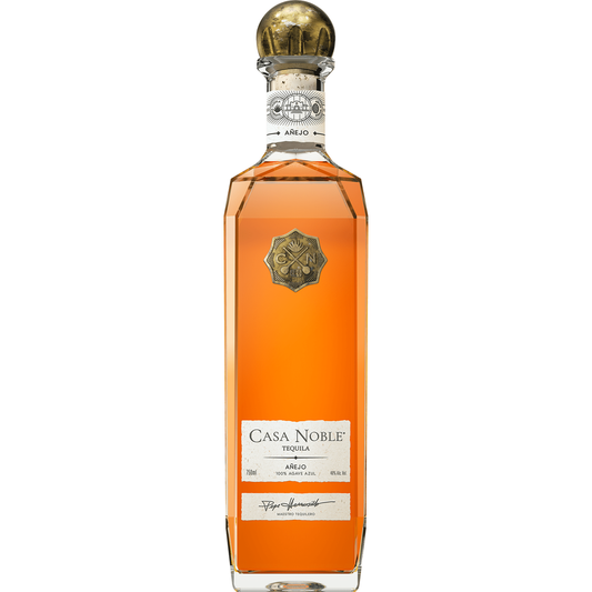 Casa Noble Anejo Tequila-750 mL:Bourbon Central