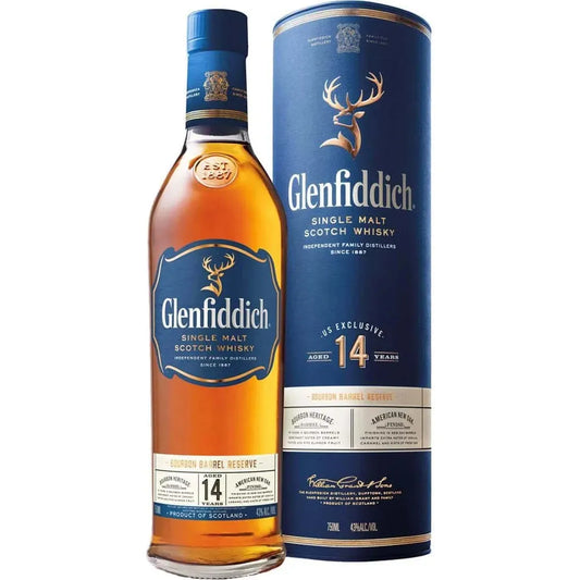Glenfiddich Scotch Single Malt 14 Year:Bourbon Central