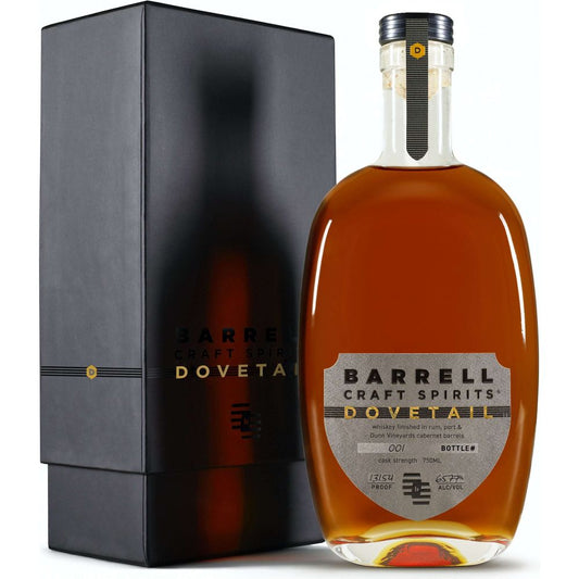 Barrell Craft Spirits Cask Strength Dovetail Whiskey (Gray Label):Bourbon Central