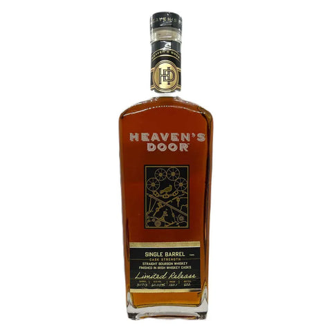 Heaven's Door Single Barrel Cask Strength Bourbon Finished In Irish Whiskey Casks